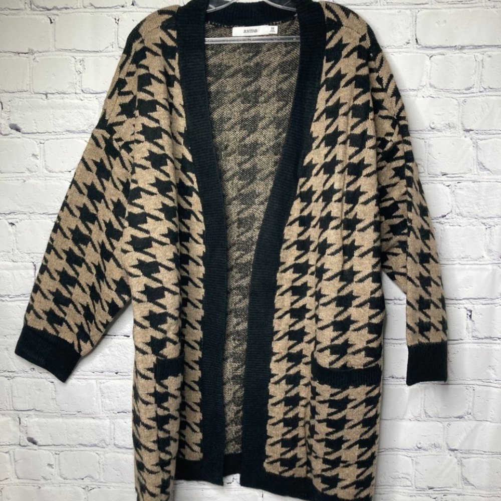 JustFab Suiting Pocket Cardigan